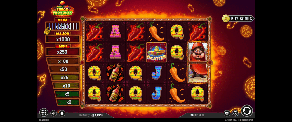 Arriba Heat: Fuego Fortunes Slot - 1 - BitStarz Casino