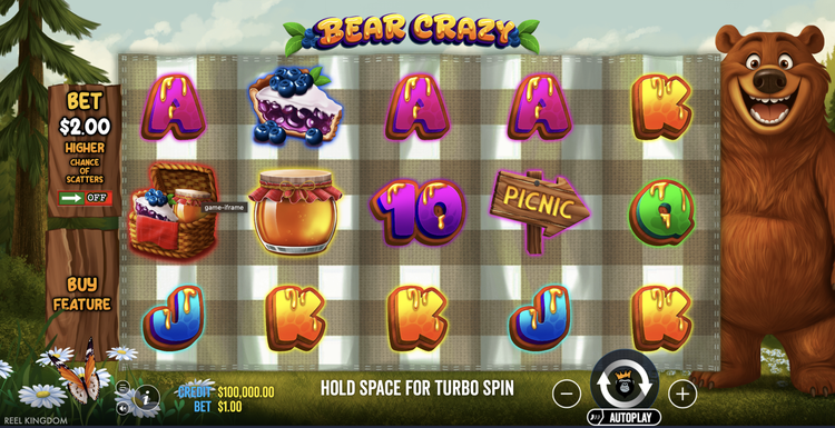 Bear Crazy Slot - 1 - BitStarz Casino