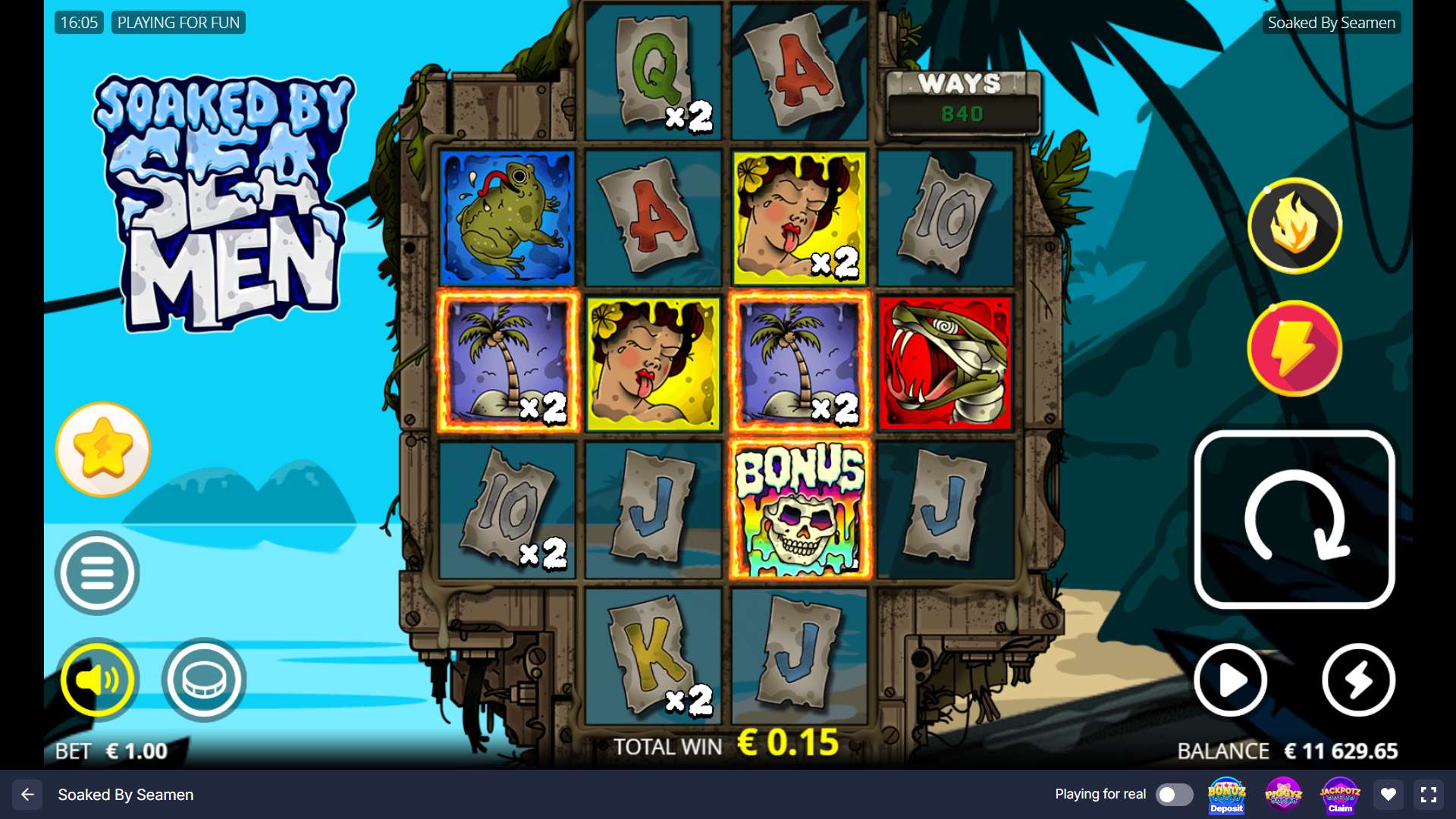 Soaked By Seamen Slot - 1 - BitStarz Casino