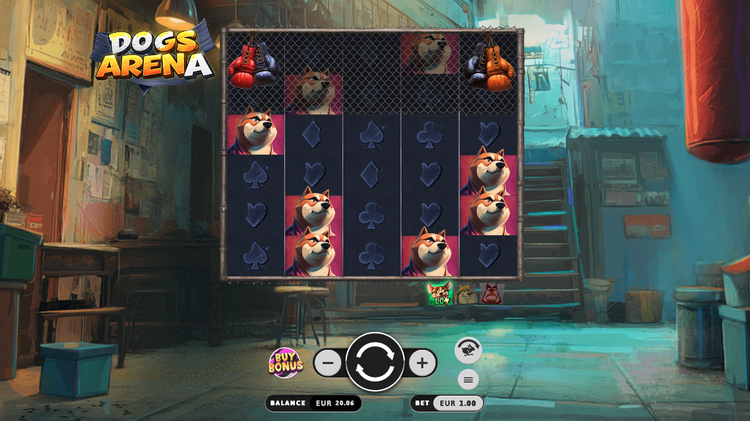 Dogs Arena Slot - 1 - BitStarz Casino