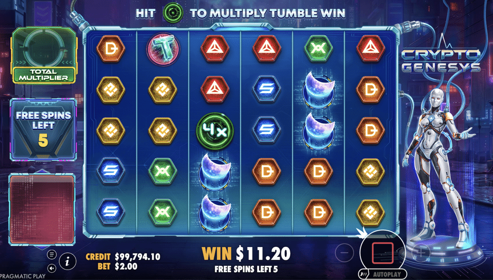 Crypto Genesys Slot - 2 - BitStarz Casino