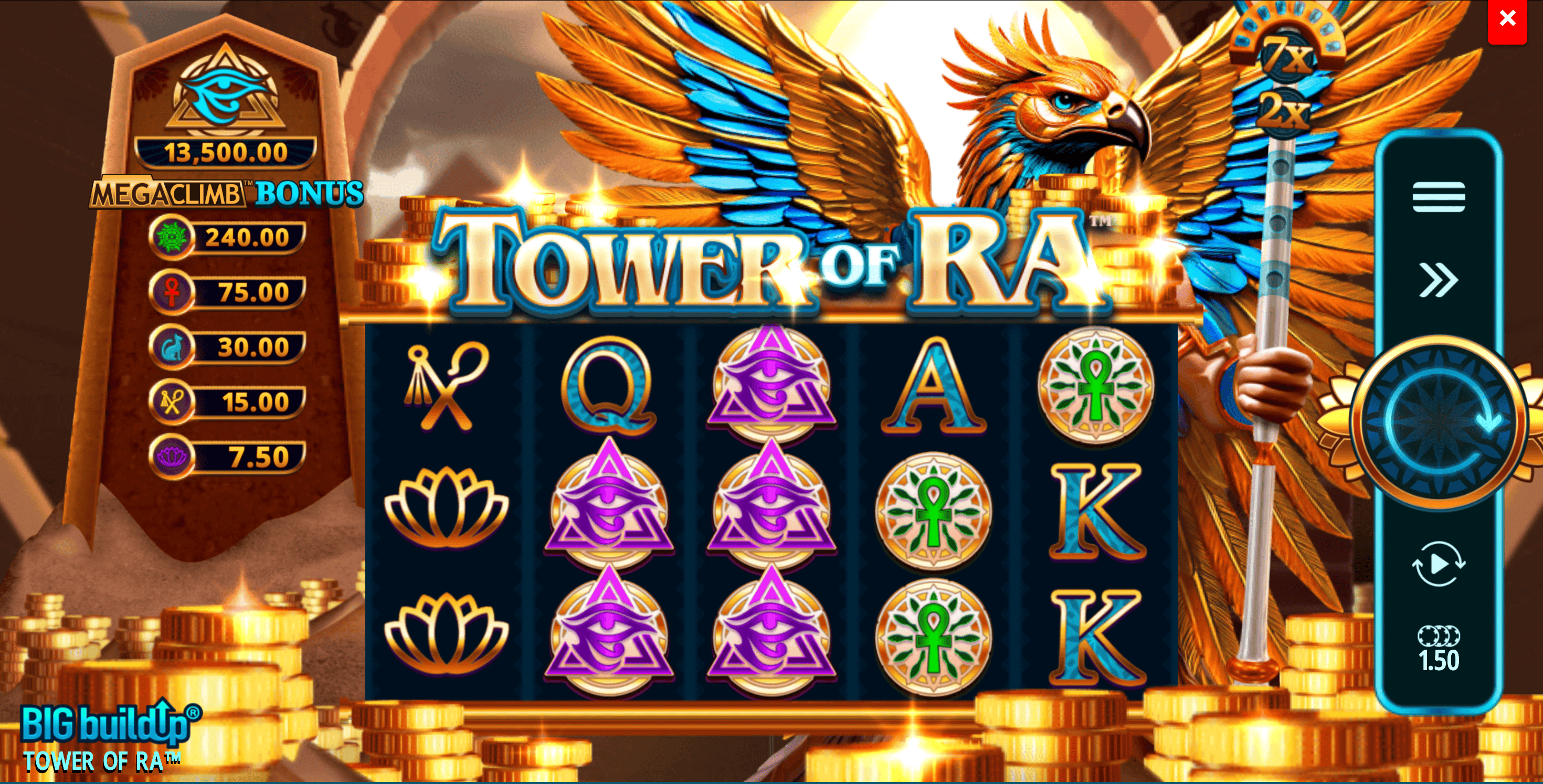 Tower of Ra Slot - 1 - BitStarz Casino
