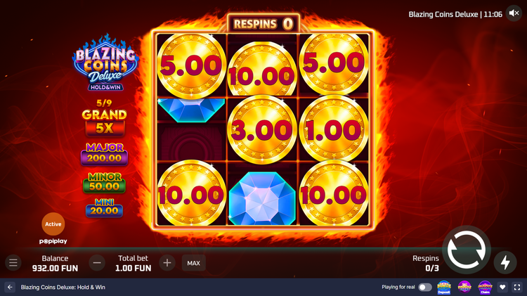 Blazing Coins Deluxe: Hold & Win Slot - 2 - BitStarz Casino