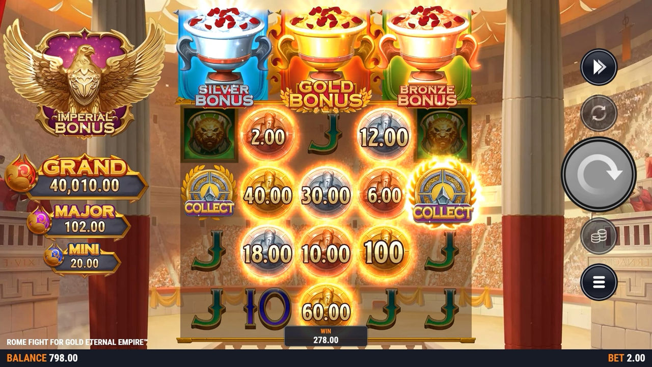 Rome Fight for Gold Eternal Empire Slot - 2 - BitStarz Casino