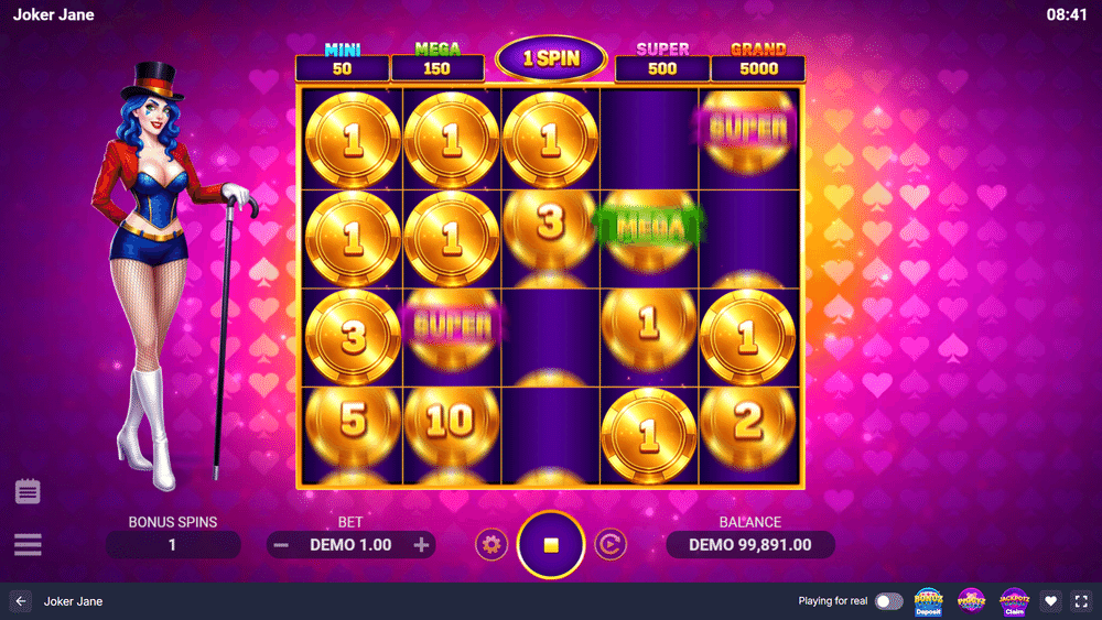 Joker Jane Slot - 3 - BitStarz Casino