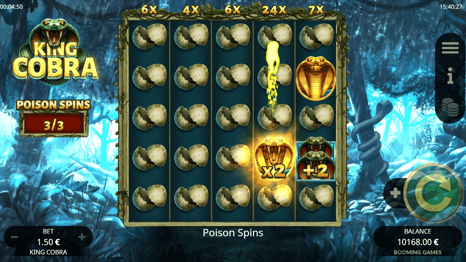 King Cobra Slot - 2 - BitStarz Casino