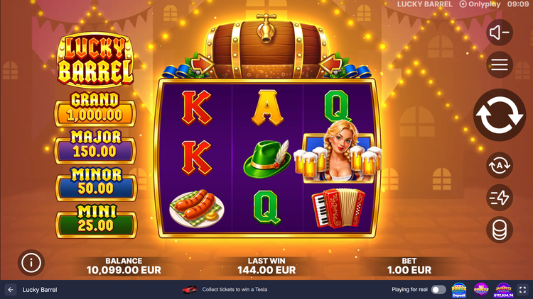 Lucky Barrel Slot - 1 - BitStarz Casino