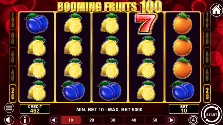 Booming Fruits 100 Slot - 1 - BitStarz Casino
