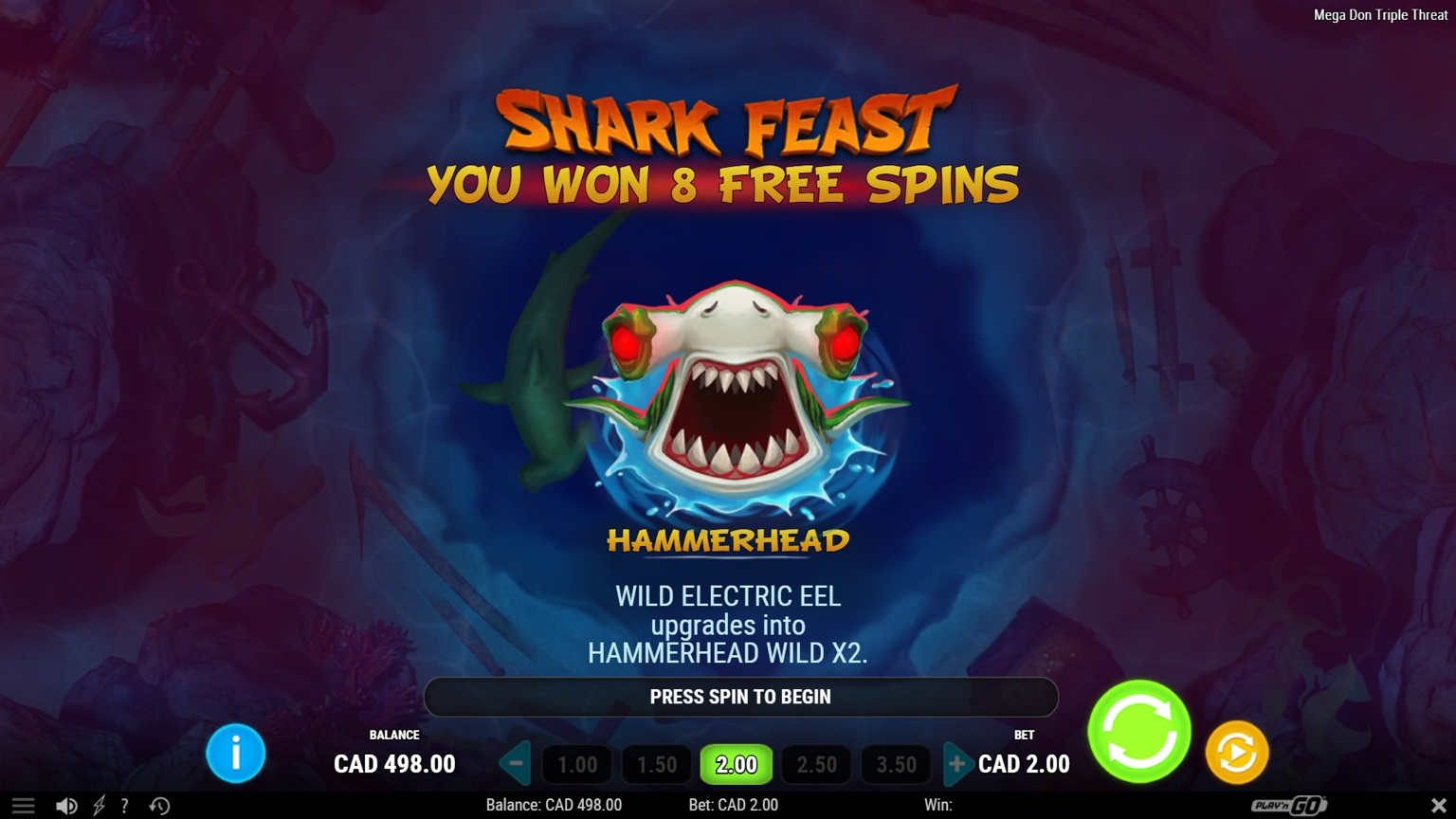 Mega Don Triple Threat Slot - 2 - BitStarz Casino