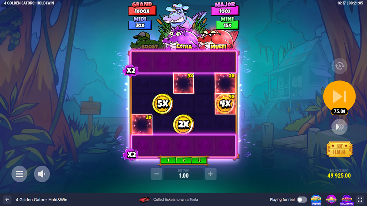 4 Golden Gators: Hold&Win Slot - 2 - BitStarz Casino