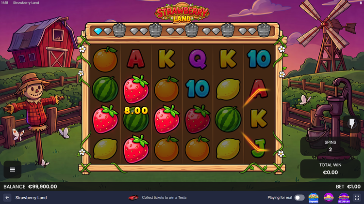 Strawberry Land Slot - 2 - BitStarz Casino