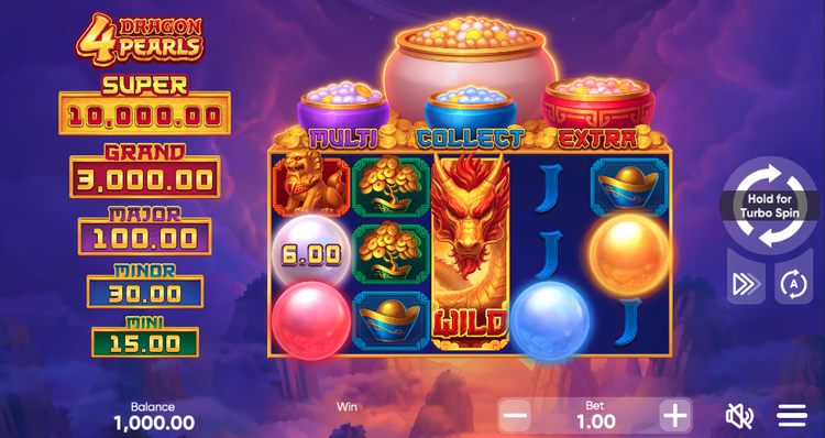 4 Dragon Pearls Slot - 1 - BitStarz Casino