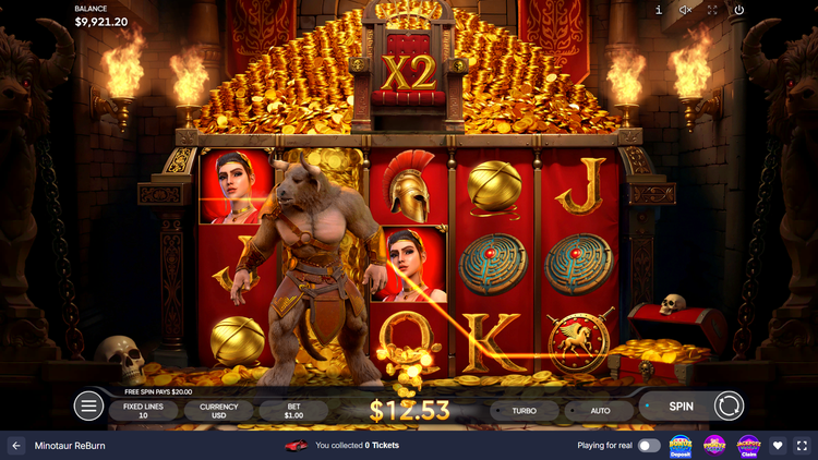 Minotaur ReBurn Slot - 2 - BitStarz Casino