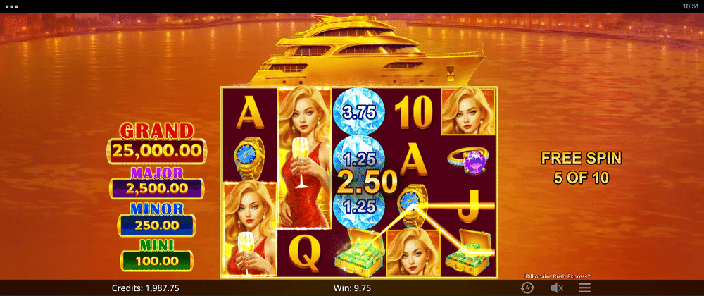 Billionaire Rush Express Slot - 3 - BitStarz Casino