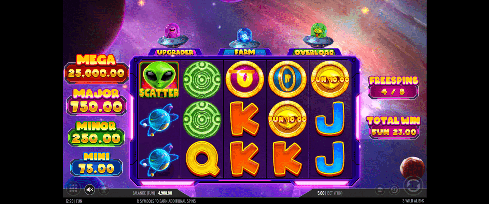 3 Wild Aliens Slot - 2 - BitStarz Casino