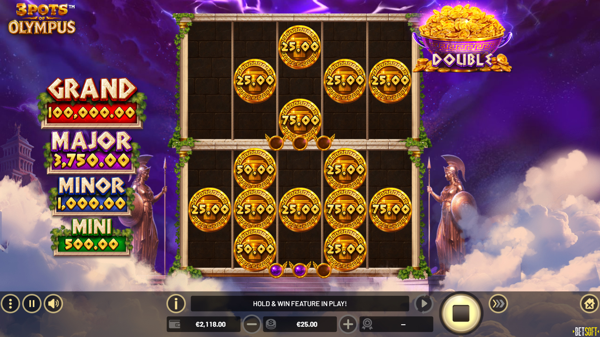 3 Pots of Olympus Slot - 3 - BitStarz Casino