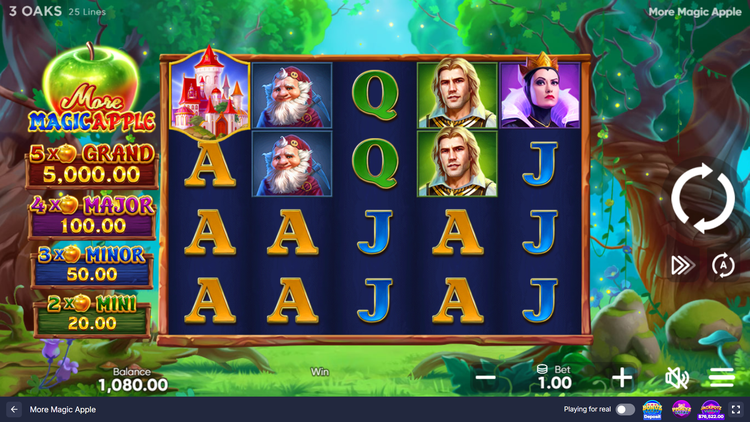 More Magic Apple Slot - 1 - BitStarz Casino