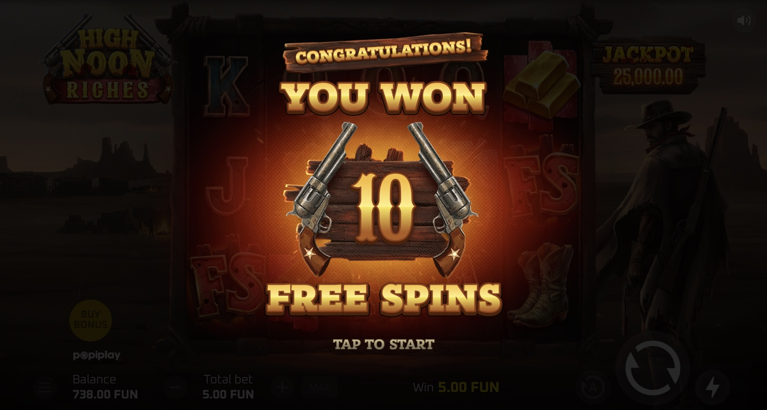 High Noon Riches Slot - 2 - BitStarz Casino