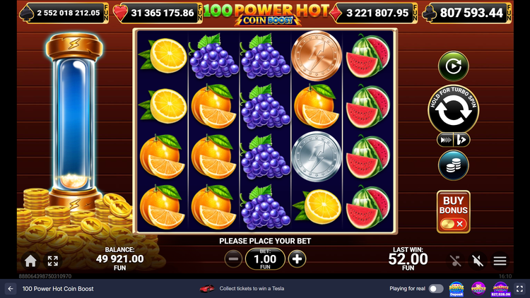 100 Power Hot Coin Boost Slot - 1 - BitStarz Casino