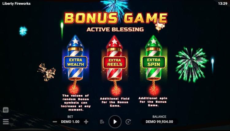 Liberty Fireworks Slot - 2 - BitStarz Casino
