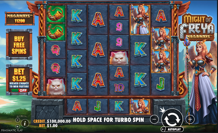Might of Freya Megaways Slot - 1 - BitStarz Casino