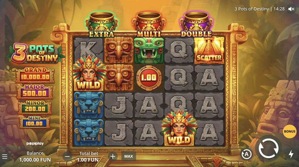 3 Pots of Destiny Slot - 1 - BitStarz Casino