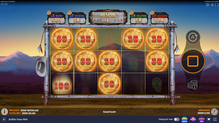 Buffalo Goes Wild Slot - 3 - BitStarz Casino