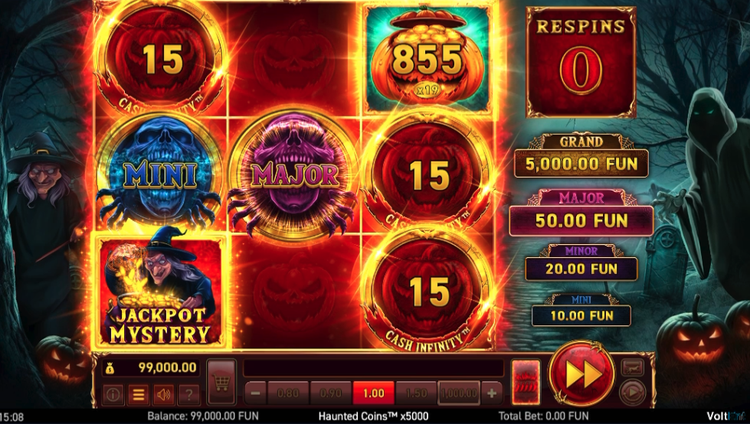 Haunted Coins x5000 Slot - 2 - BitStarz Casino