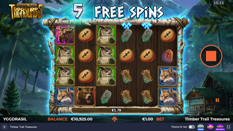 Timber Trail Treasures Slot - 2 - BitStarz Casino