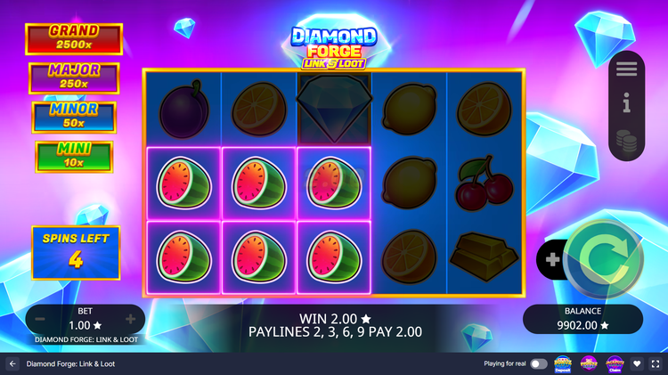 Diamond Forge: Link & Loot Slot - 2 - BitStarz Casino