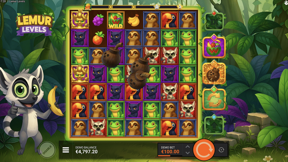 Lemur Levels Slot - 2 - BitStarz Casino