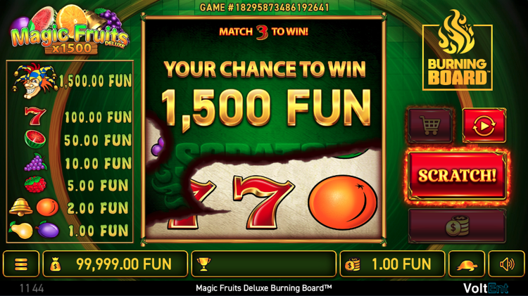 Magic Fruits Deluxe Burning Board - 1 - BitStarz Casino