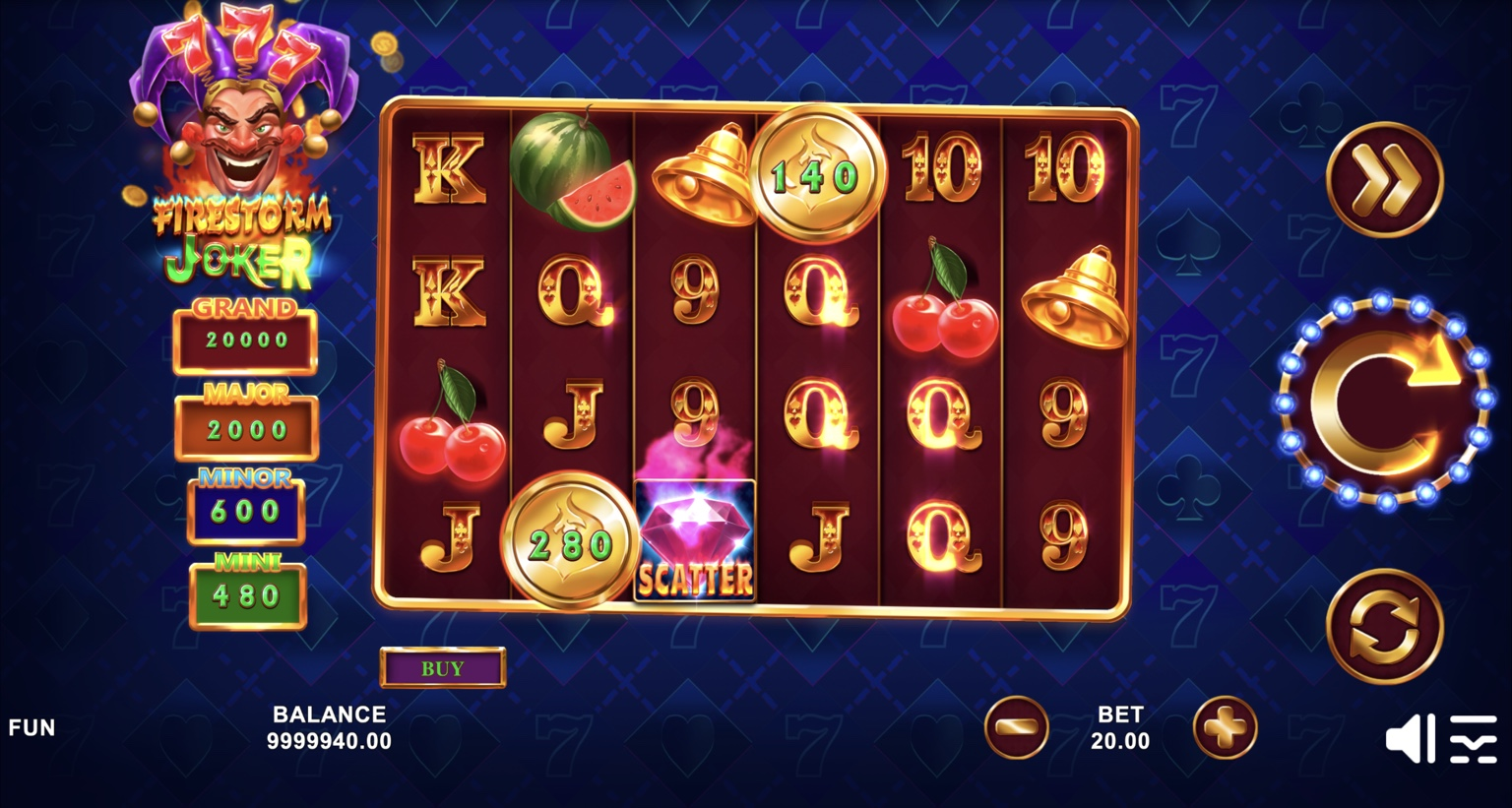 Firestorm Joker 777 Slot - 1 - BitStarz Casino
