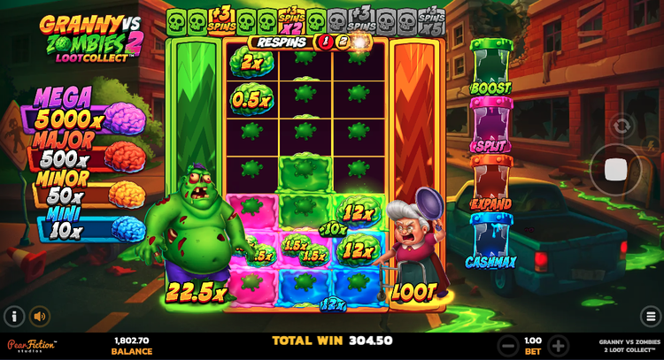 Granny vs Zombies 2 Loot Collect Slot - 2 - BitStarz Casino