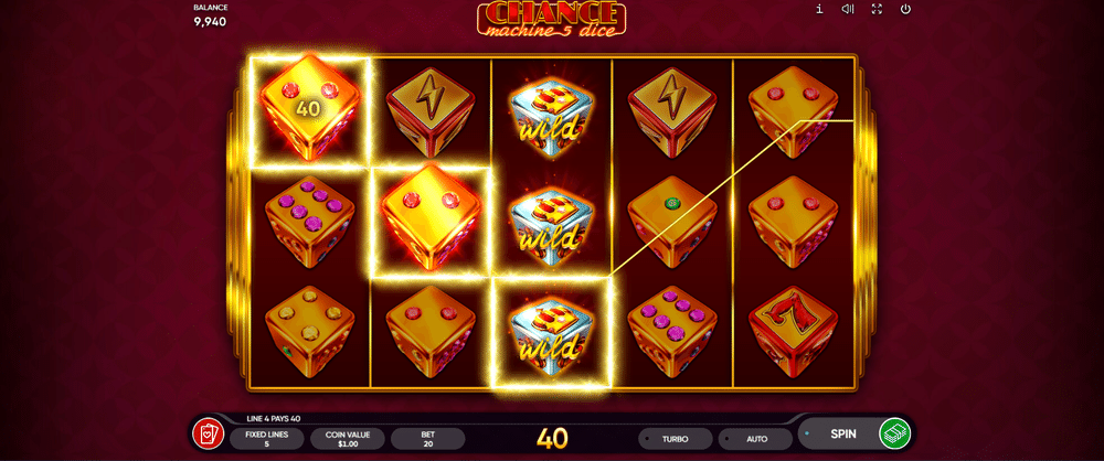 Chance Machine 5 Dice Slot - 2 - BitStarz Casino