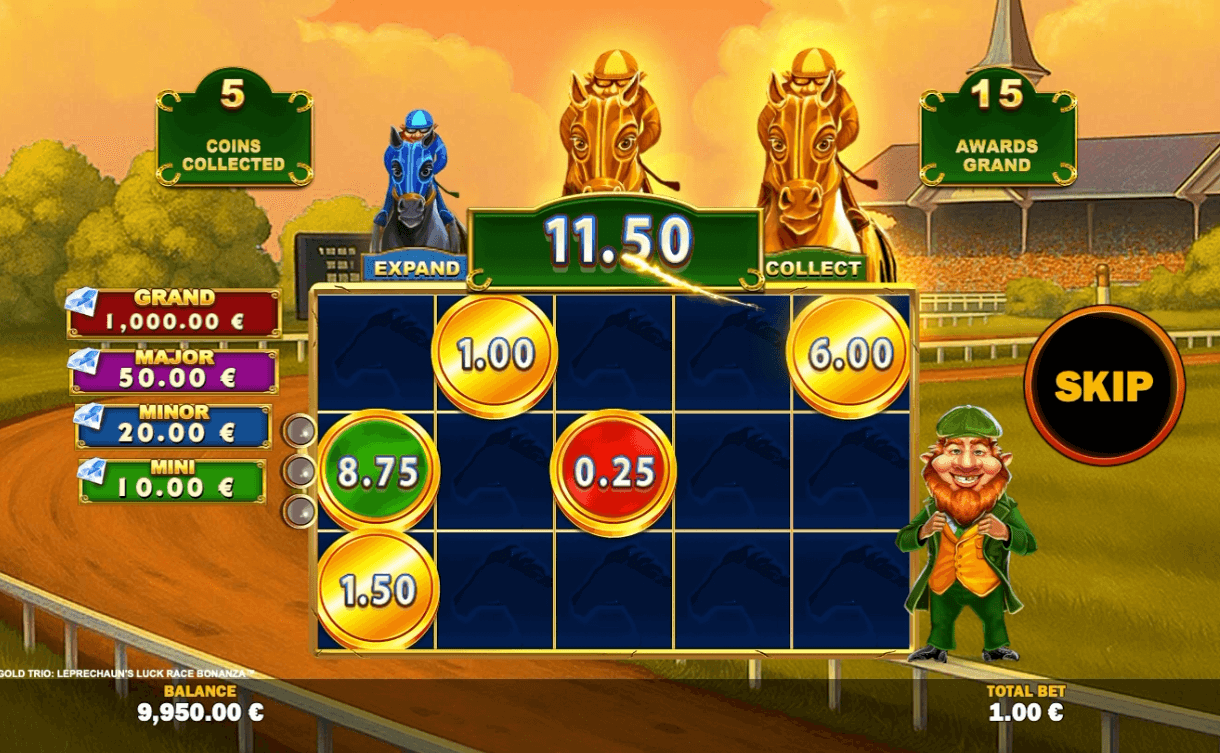 Gold Trio: Leprechaun’s Luck Race Bonanza Slot - 2 - BitStarz Casino