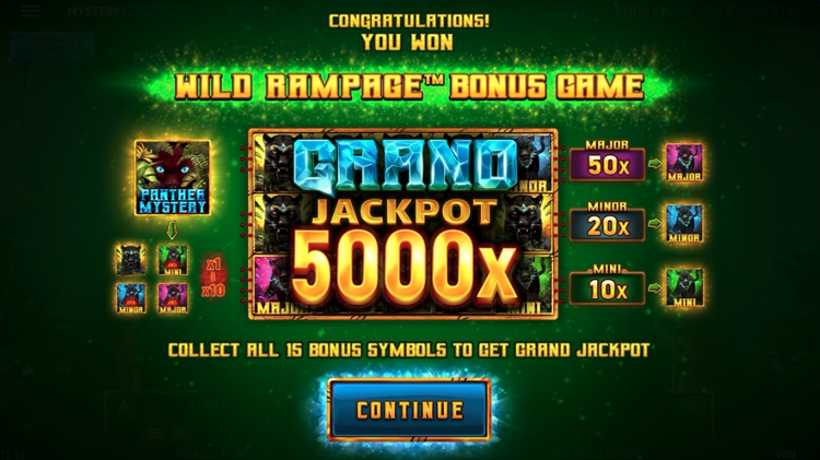 Mighty Wild: Panther Grand Diamond Edition Slot - 3 - BitStarz Casino