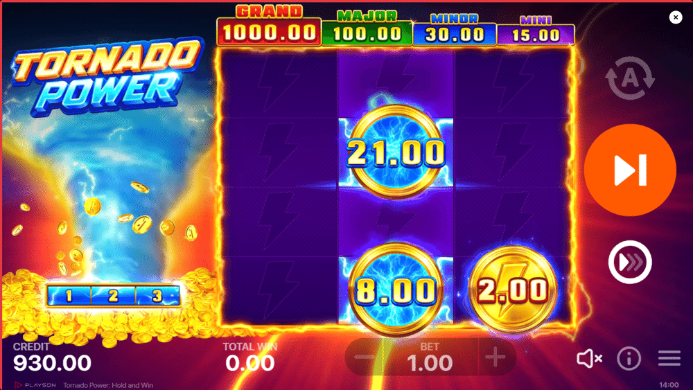 Tornado Power: <span class=