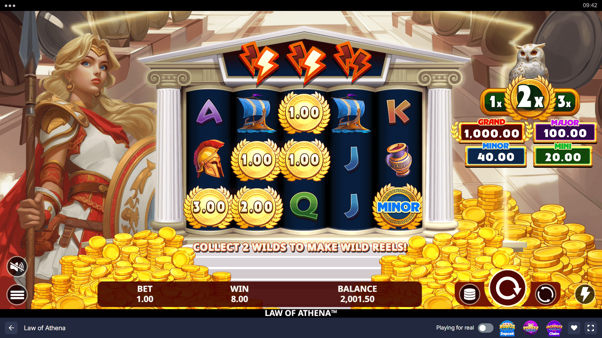 Law of Athena Slot - 1 - BitStarz Casino