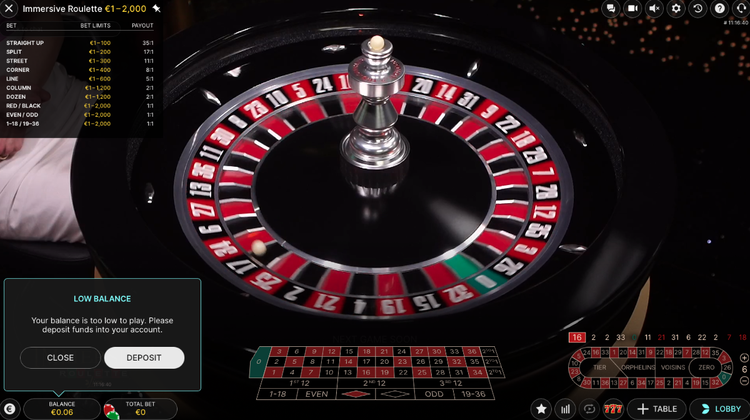 Immersive Roulette Slot - 1 - BitStarz Casino