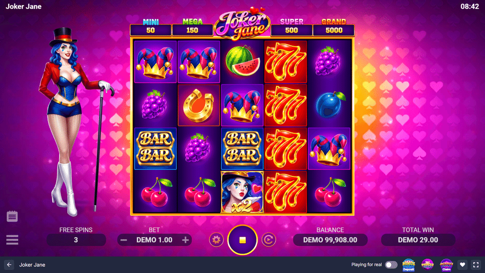 Joker Jane Slot - 2 - BitStarz Casino