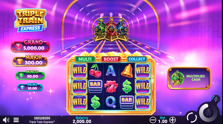 Triple Train Express Slot - 1 - BitStarz Casino