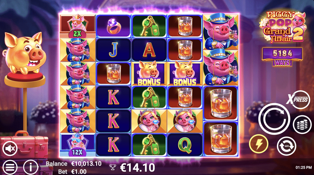 Piggy Pop Grand Affair 2 Slot - 1 - BitStarz Casino