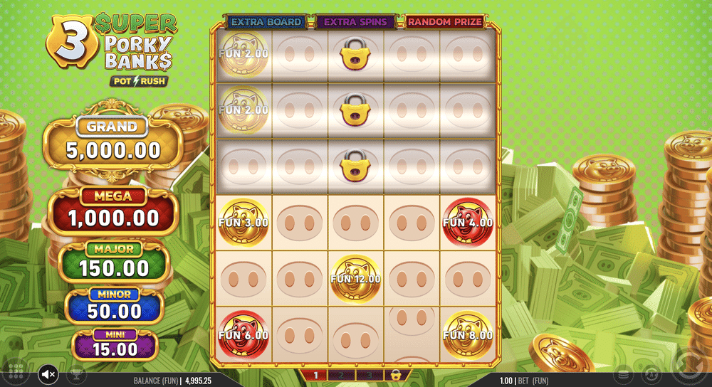 3 Super Porky Banks Slot - 2 - BitStarz Casino