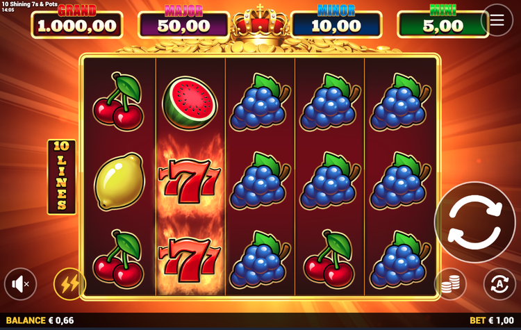 10 Shining 7s & Pots Slot - 1 - BitStarz Casino