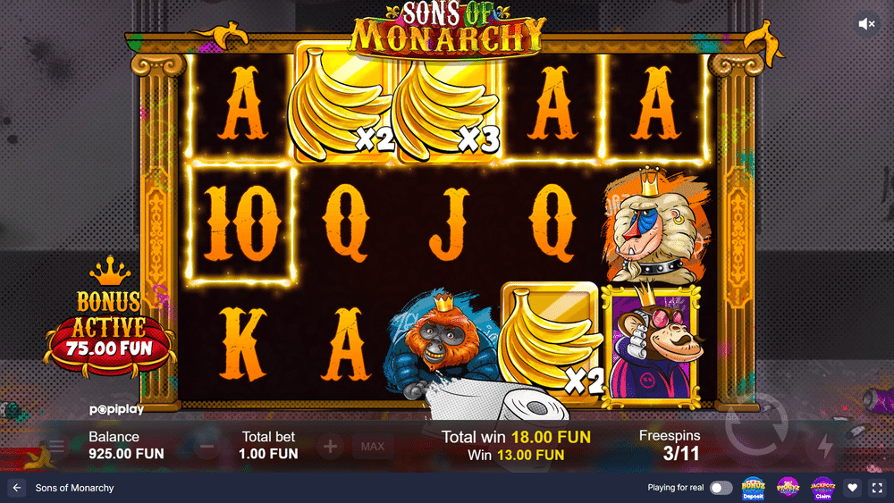 Sons Of Monarchy Slot - 3 - BitStarz Casino