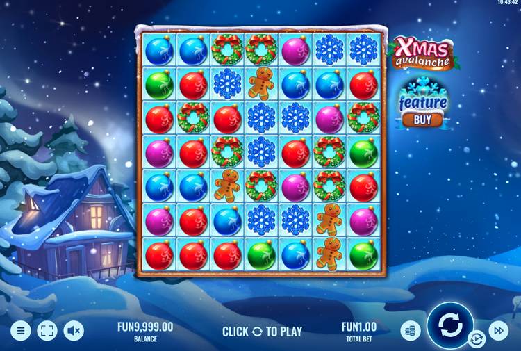 Xmas Avalanche Slot - 1 - BitStarz Casino