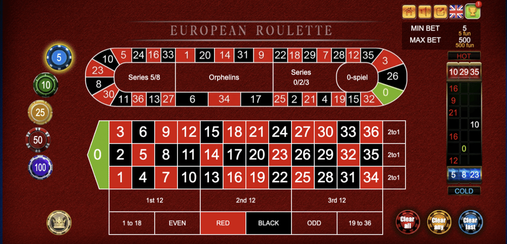 European Roulette - 1 - BitStarz Casino
