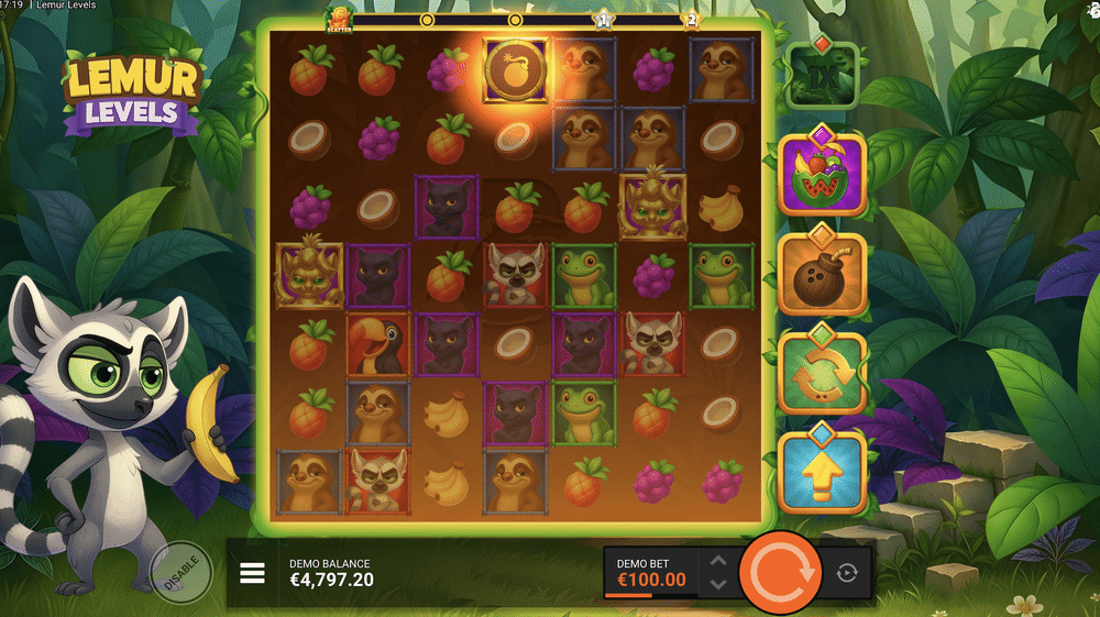 Lemur Levels Slot - 1 - BitStarz Casino