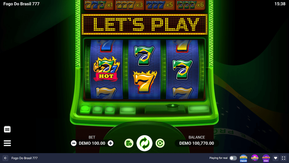 Fogo Do Brasil 777 Slot - 1 - BitStarz Casino